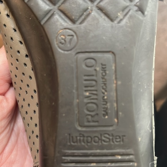 Romulo Slip on Comfort Gray Shoes Size 37 - Picture 7 of 7